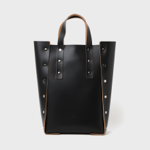 assemble hand bag tall M - Black
