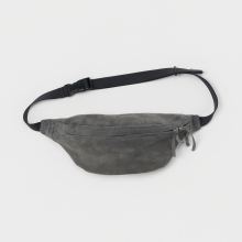 pig waist pouch bag - Dark Gray