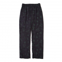 URU / ウル | RAYON PRINT - EASY PANTS - D.Navy