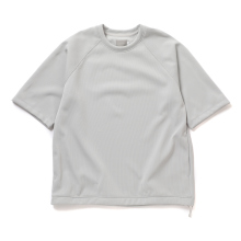 HIGH GAUGE KNIT TEE - L.Gray