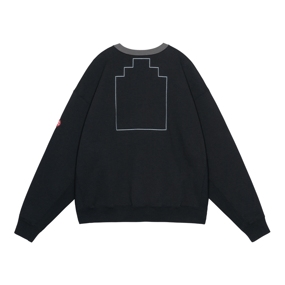 AS MCCO CREW NECK 背面
