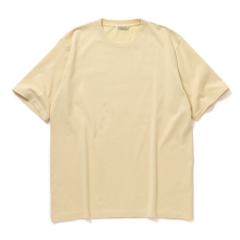 AURALEE / オーラリー | LUSTER PLAITING TEE (メンズ) - Ivory Beige