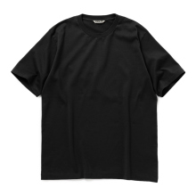AURALEE / オーラリー | LUSTER PLAITING TEE (メンズ) - Black
