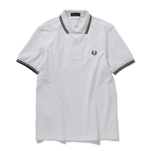 COMME des GARCONS SHIRT | CDG SHIRT x FRED PERRY Strong Will - White