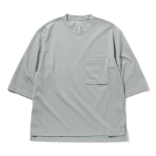 CRAPE DOUBLE-KNIT TEE Q/S - Sage