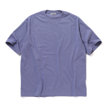 BRUSHED ORGANIC COTTON JERSEY TEE (メンズ) - Light Purple