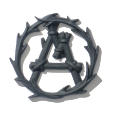 ....... RESEARCH | 3D Wreath (Rubber) - Black