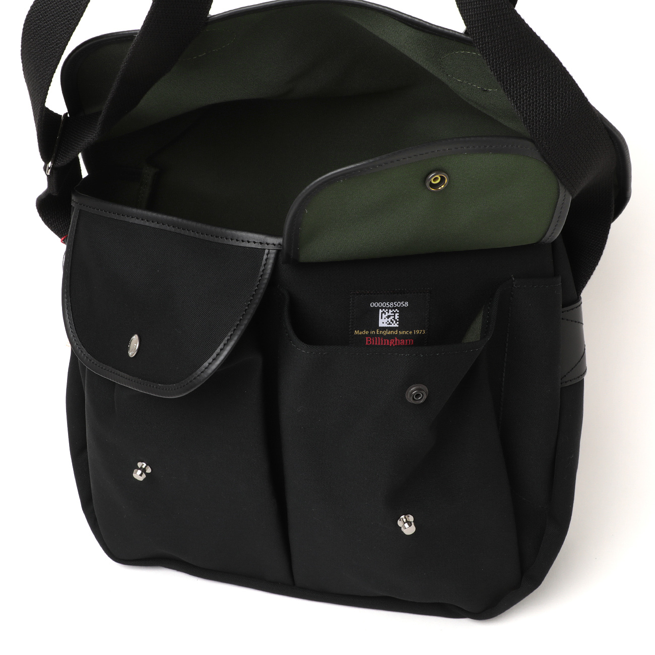 Studio Satchel フロントポケットとメイン収納