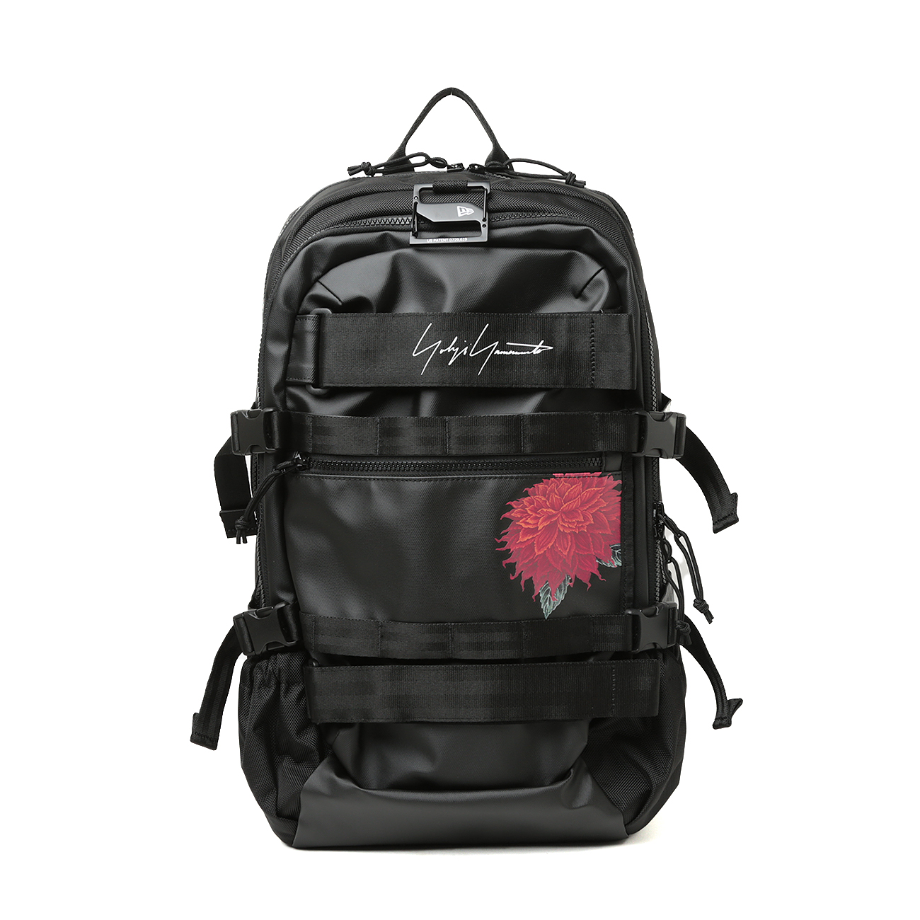 New Era RED LOGO BAGPACK - Black