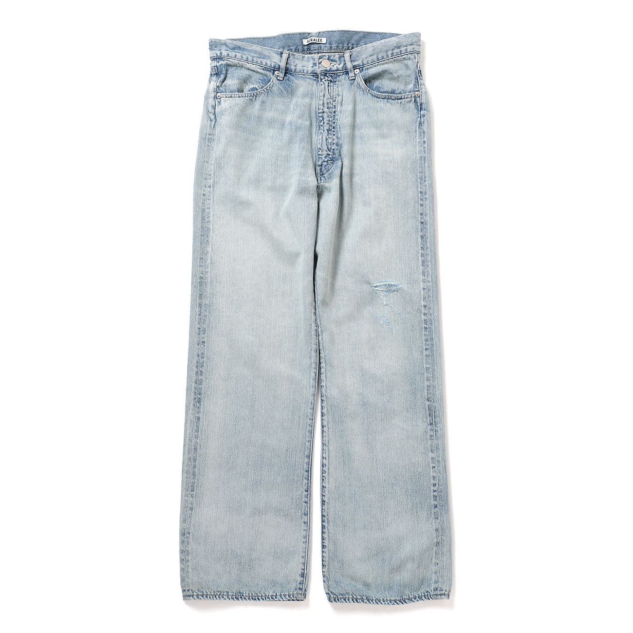 FADED SELVEDGE LIGHT DENIM PANTS