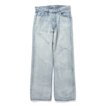 FADED SELVEDGE LIGHT DENIM PANTS (メンズ) - Light Indigo