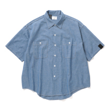 N.HOOLYWOOD / エヌハリウッド | 2261-SH60-027-peg HALF SLEEVE SHIRT - Blue
