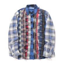 Needles / ニードルズ | Rebuild by Needles - Flannel Shirt ->Ribbon Shirt / Wide - Fサイズ_2