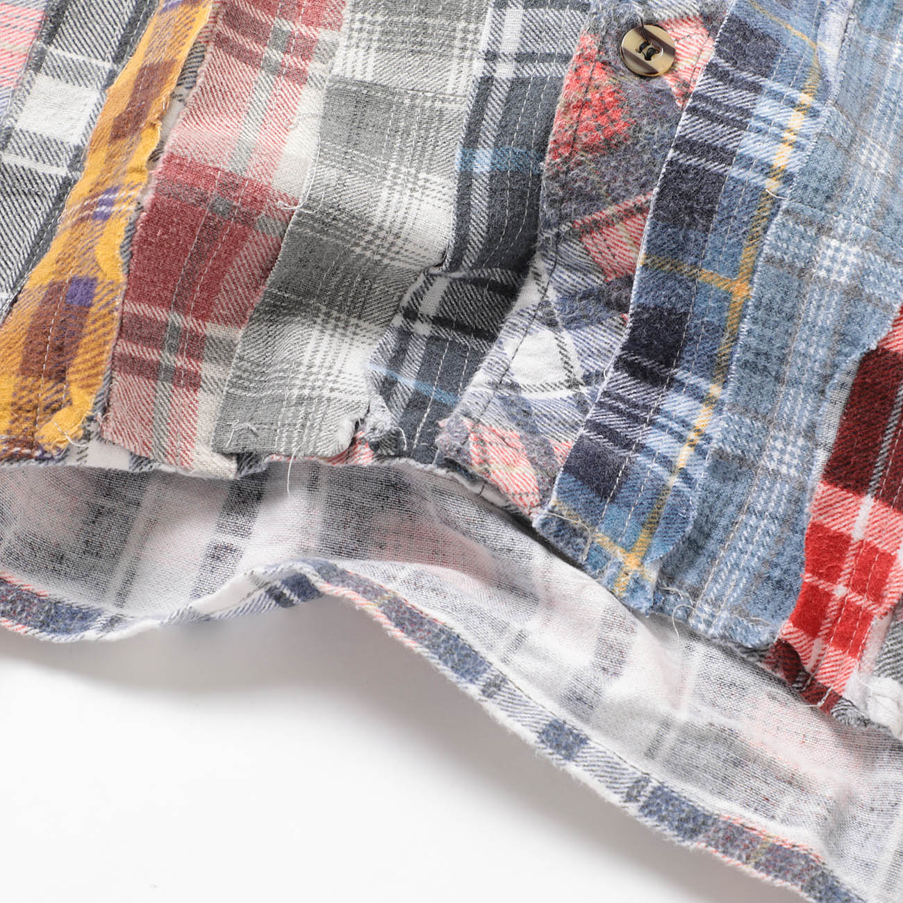 Rebuild by Needles - Ribbon Shirt ディテール