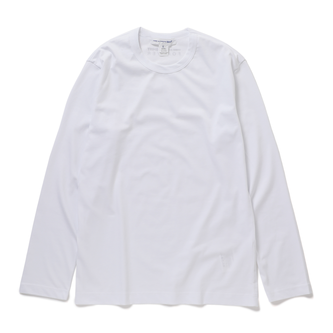 FOREVER / T-SHIRT printed CdG SHIRT FOREVER logo on back 正面