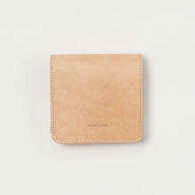 vertical wallet - Natural