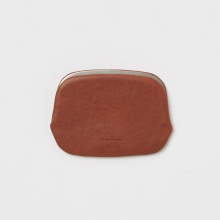 snap purse big - Brown