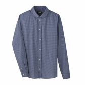 A.P.C. / ラウンドカラーシャツ - Marine