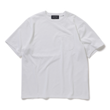 HAND ROOM / ハンドルーム | COTTON LIKE POLYESTER T SHIRTS - White
