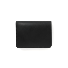 forme / フォルメ | Post wallet / 表革 Cordovan#Black 内装革 DOUBLE#Black