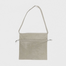 Hender Scheme / エンダースキーマ | red cross bag small - Lighit Gray