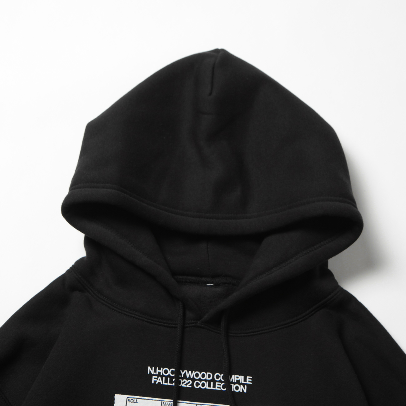 2222-CS80-peg HOODED SWEATSHIRT - 首元