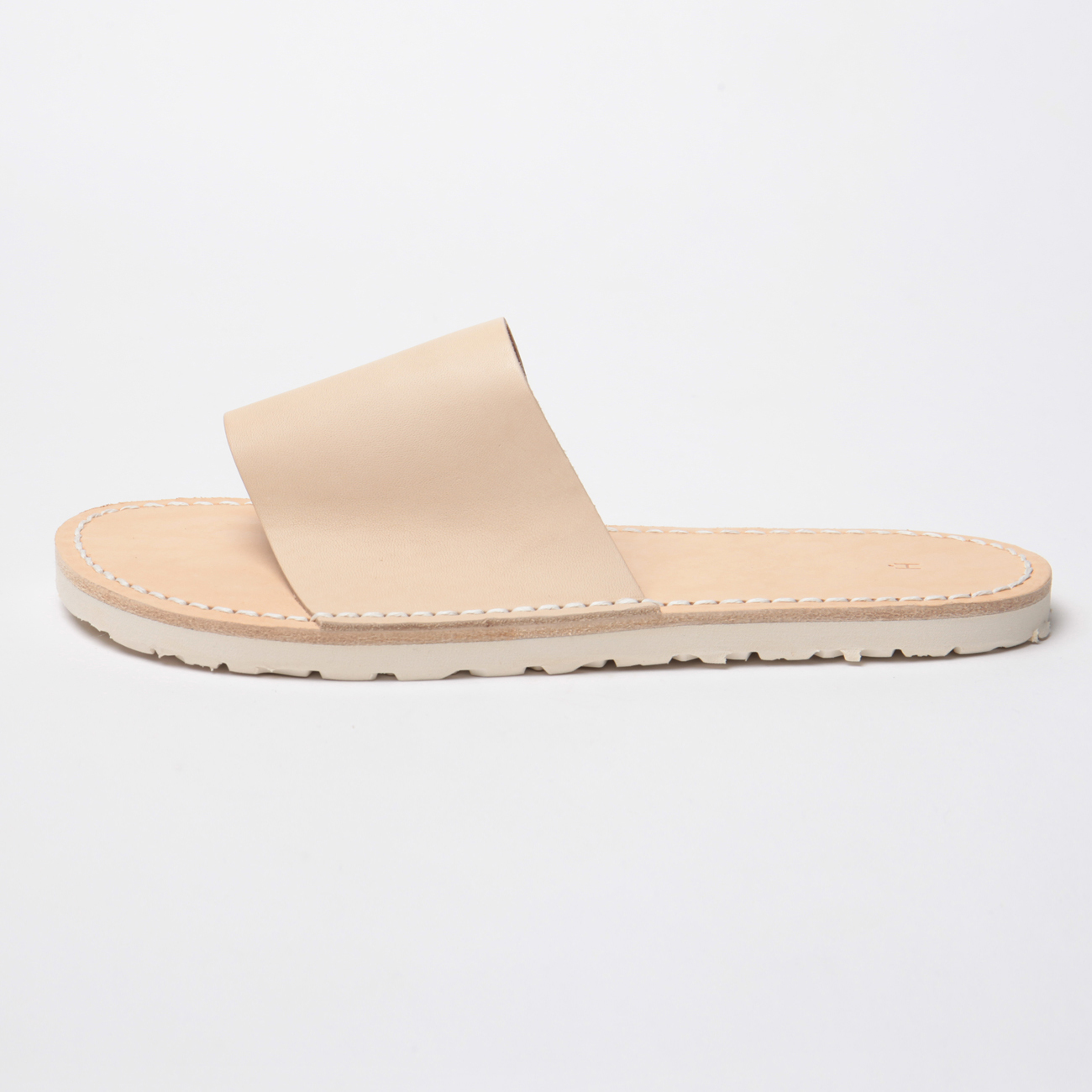 atelier slipper - Natural サイド