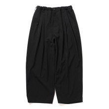 Yohji Yamamoto POUR HOMME / ヨウジ ヤマモト | WOOL GABARDINE 12TUCKS PANTS - Black