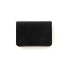 forme / フォルメ | Short wallet / 表革 ILCEA#Black 内装革 DOUBLE#Brown