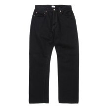 Straight 5 Pocket Pants - Black (One Wash)