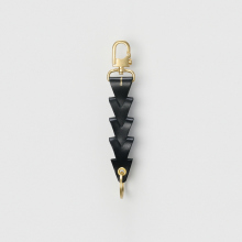 construct key chain - Black