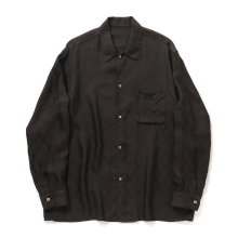 URU / ウル | CUPRO - REGULAR COLLAR L/S SHIRTS - Brown
