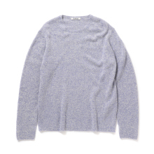 AIRY SILK WOOL KNIT P/O (メンズ) - Top Light Purple