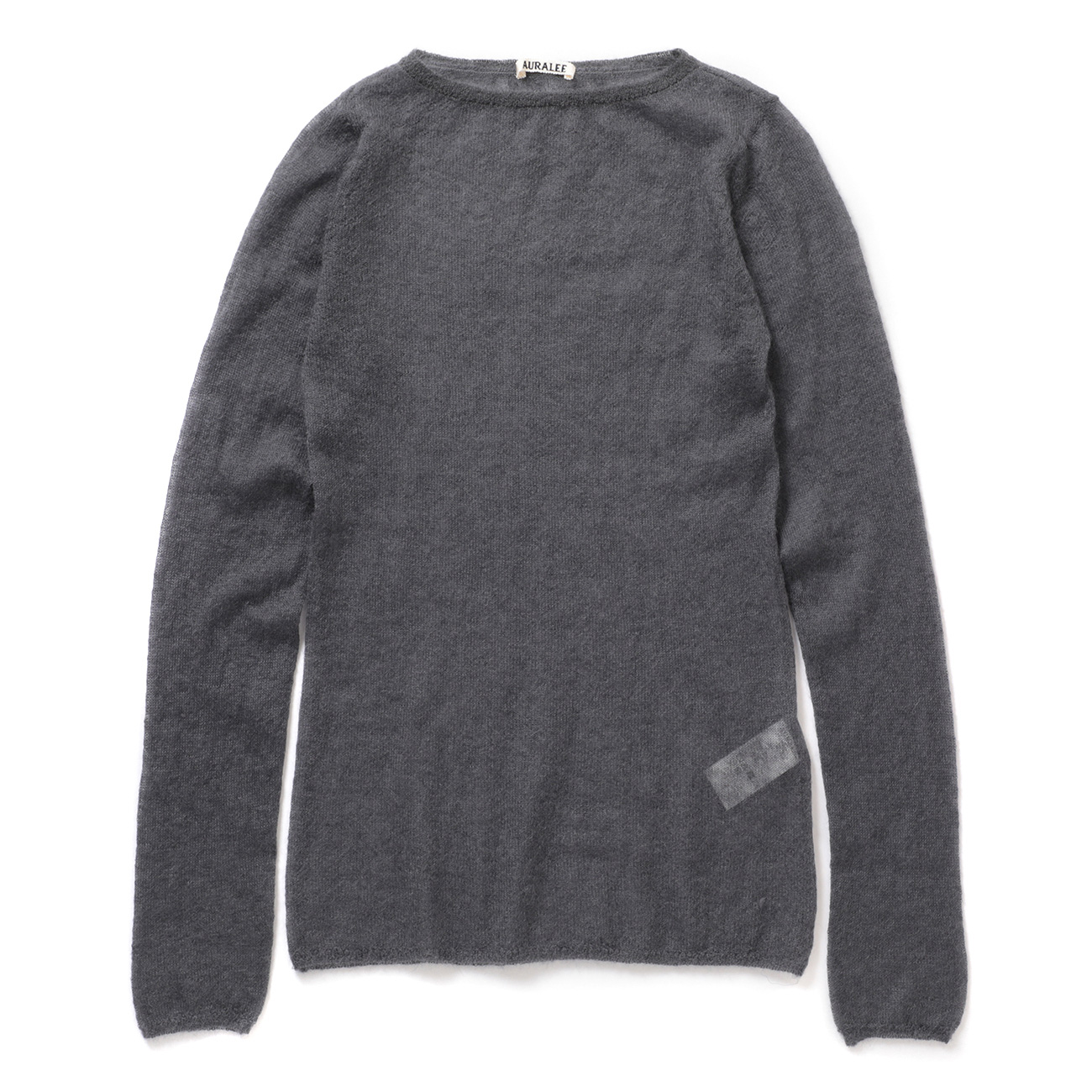 KID MOHAIR SHEER KNIT BOAT NECK P/O (レディース)