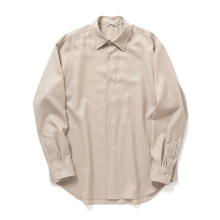 AURALEE / オーラリー | SUPER LIGHT WOOL SHIRT (レディース) - Top Beige