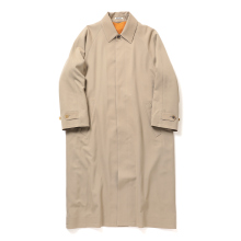 AURALEE / オーラリー | ULTRA FINE WOOL TWILL WOOL-LINED COAT (メンズ) - Beige×Mix Orange