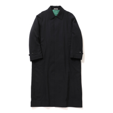 AURALEE / オーラリー | ULTRA FINE WOOL TWILL WOOL-LINED COAT (メンズ) - Dark Navy×Mix Green