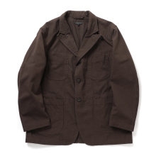 ENGINEERED GARMENTS / エンジニアドガーメンツ | Bedford Jacket - Heavyweight Cotton Ripstop - Dk.Brown