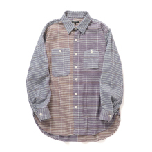ENGINEERED GARMENTS / エンジニアドガーメンツ | Work Shirt - Cotton Color Block Check - Multi Color