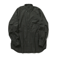 DAIWA PIER39 / ダイワピア39 | TECH BUTTON DOWN SHIRT L/S PLAIDS - Charcoal