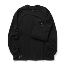 2-PACK TECH SMOOTH L/S CREW NECK - Black
