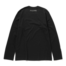 COMME des GARCONS SHIRT | FOREVER / LONG T-SHIRT printed CdG SHIRT FOREVER logo on back - Black