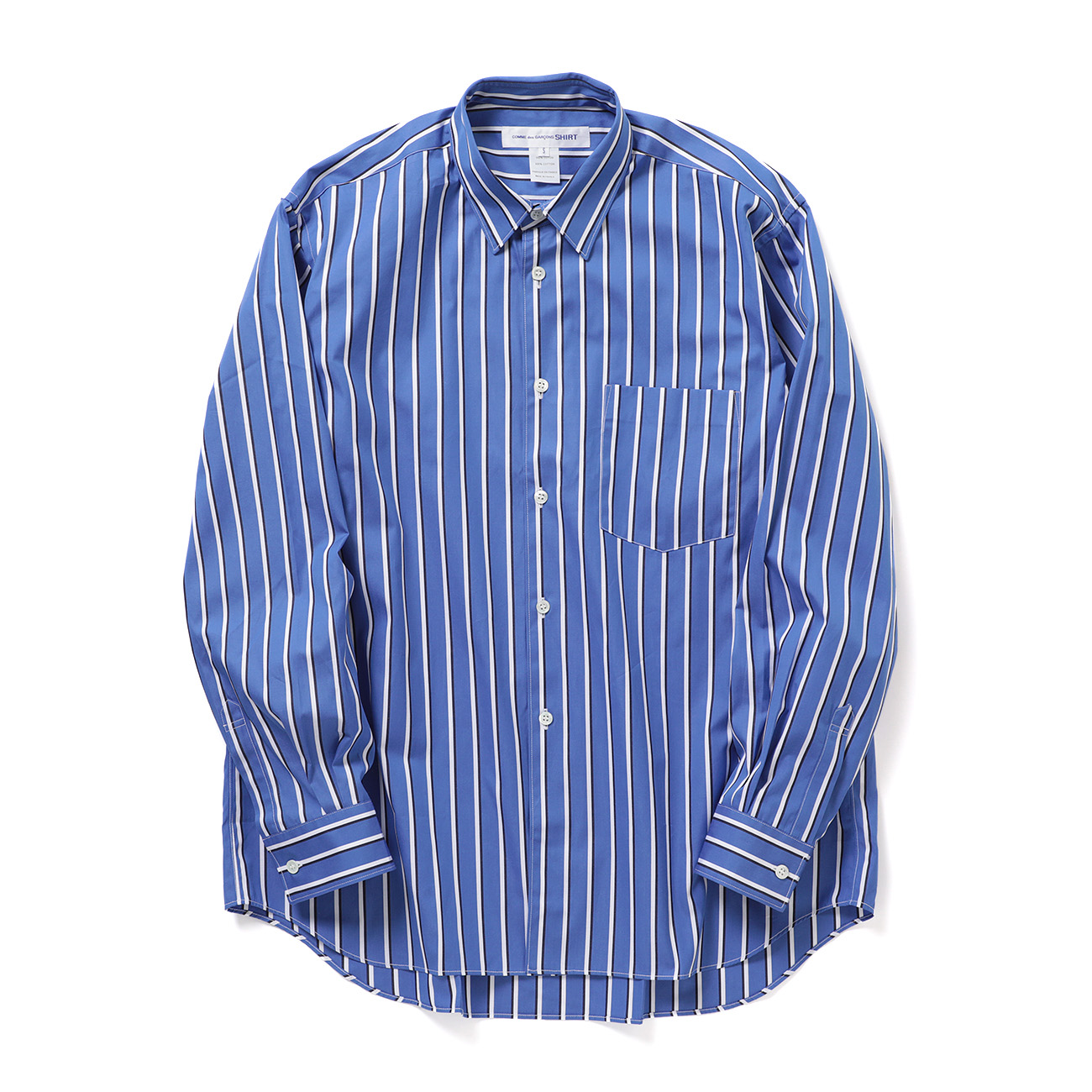 FOREVER / Wide Classic - yarn dyed cotton stripe poplin - Stripe 116