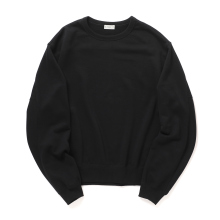 YOKE / ヨーク | Supima Cotton Sweat Shirt - Black