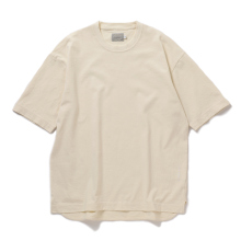 AGED COTTON TEE (S/S) - Ivory