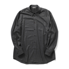 AURALEE / オーラリー | SUPER LIGHT WOOL SHIRT (メンズ) - Top Charcoal