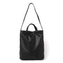 Morphee / モルフェ | HANDLE SHOUDER BAG - Black