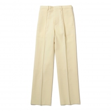 AURALEE / オーラリー | TENSE WOOL DOUBLE CLOTH SLACKS (レディース) - Ivory