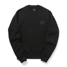 Scye / サイ | Fleece Back Jersey Sweat Shirt - 19/クロ