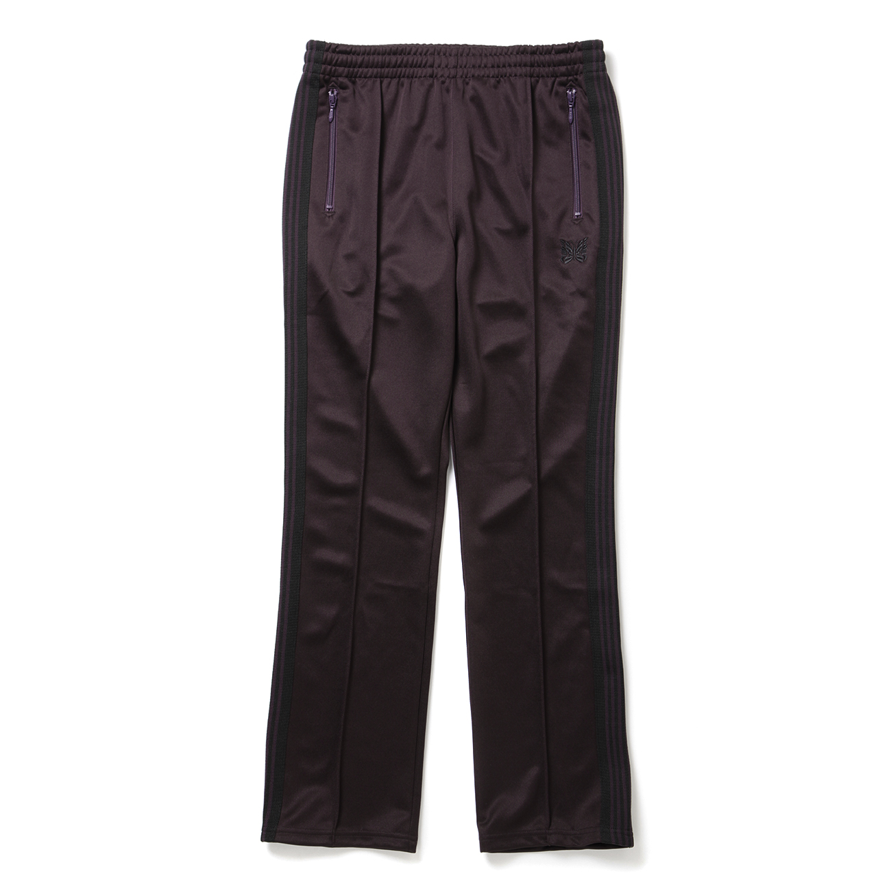 Narrow Track Pant - Poly Smooth - Dk.Purple